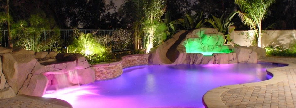 Colored Pool Lighting